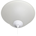 Maxim Basic-Max 3-Light 13" Wide Matte White Ceiling Fan Light Kit FKT209FTMW